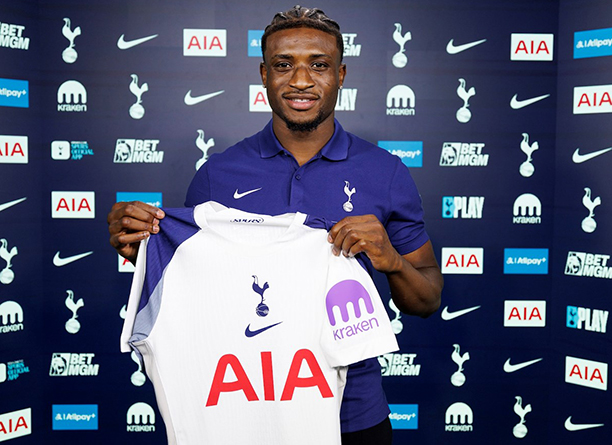 Mohammed Kudus chính thức gia nhập Tottenham với bản hợp đồng dài hạn
