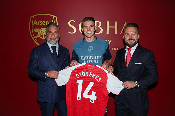 Viktor Gyokeres chính thức gia nhập Arsenal.