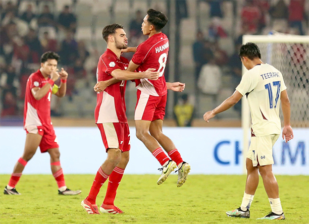 U23 Indonesia đánh bại U23 Thái Lan ở bán kết