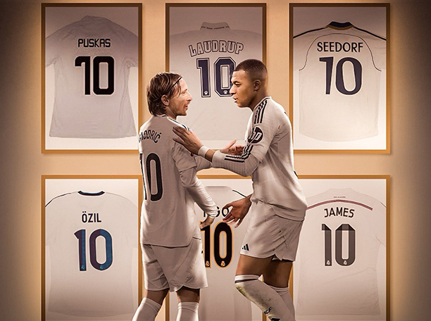 Mbappe chính thức khoác áo số 10 tại Real Madrid