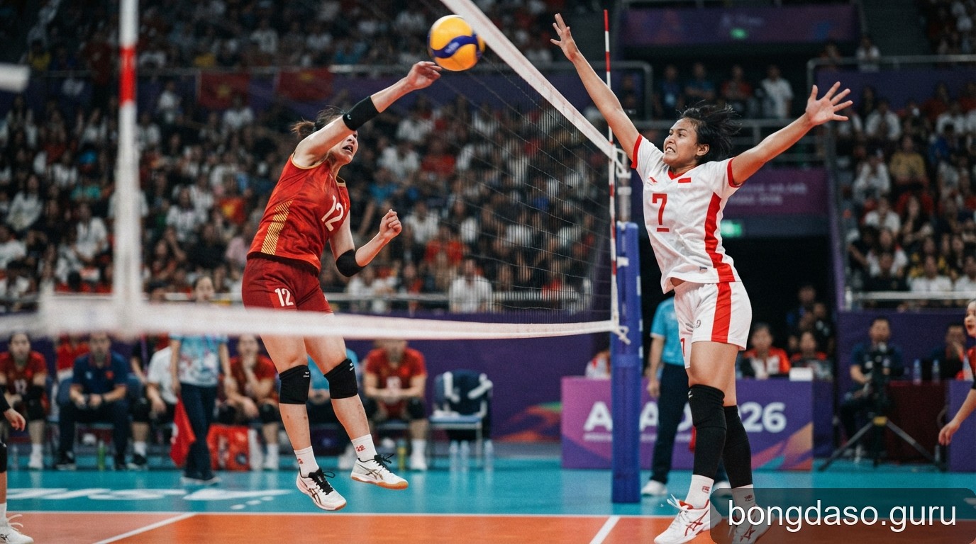 ASIAD 2026: Indonesia tái đấu Việt Nam, cuộc chiến danh dự sau thất bại tại tứ kết