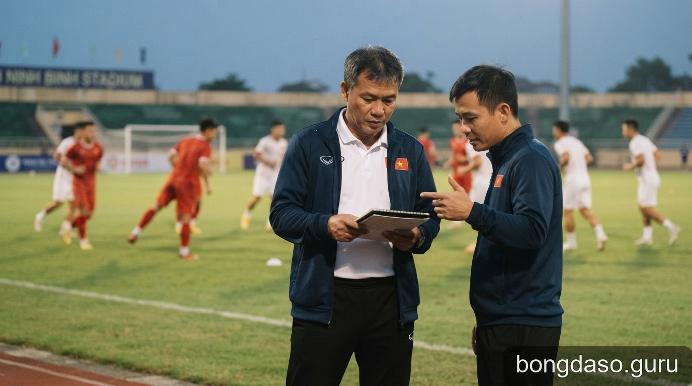 Giải giao hữu tháng 11 tại Ninh Bình: HLV Kim Sang-sik điều chỉnh lịch đấu để 'giải cứu' thể lực cầu thủ