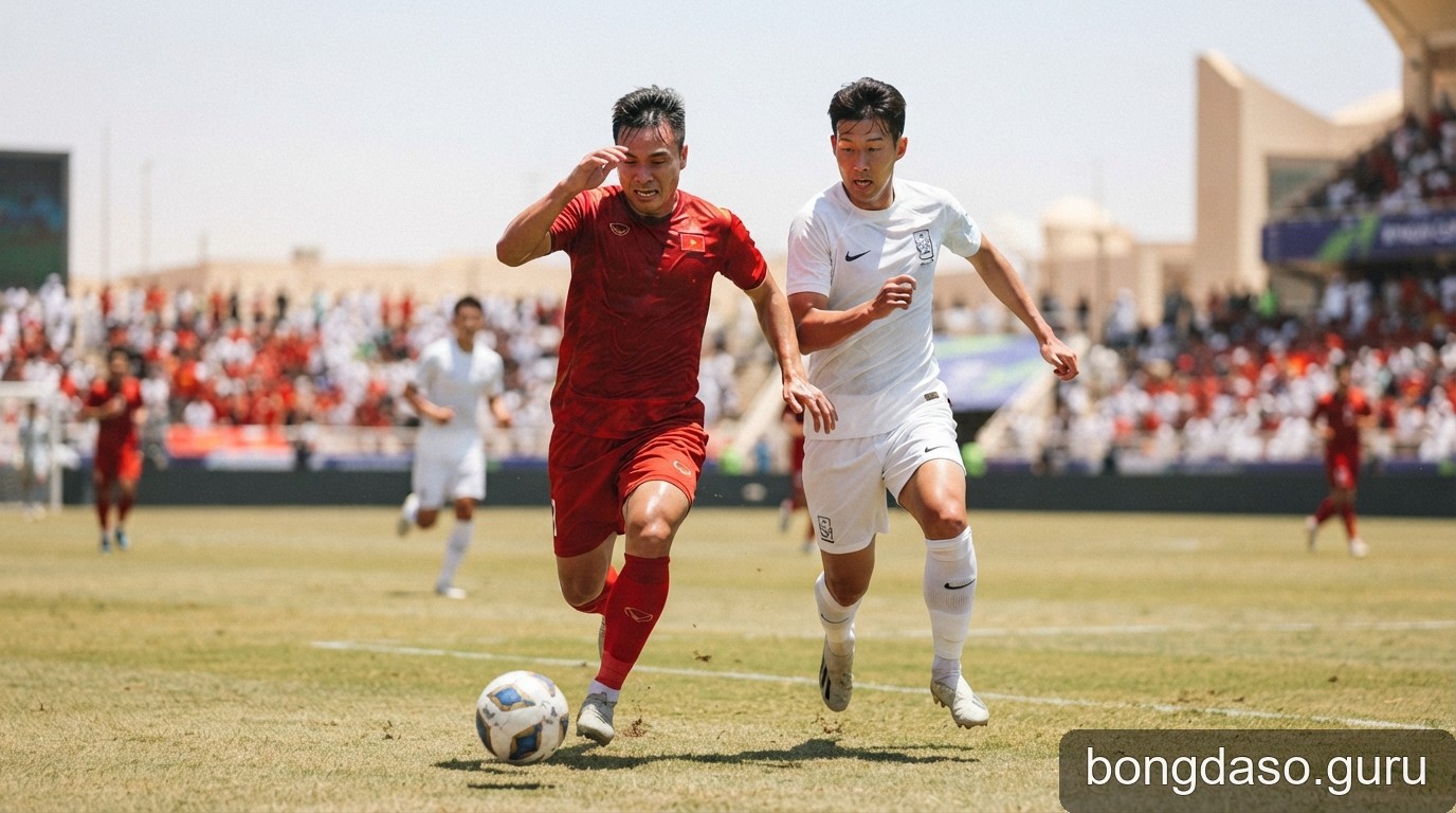 Asian Cup 2027: Tuyển Việt Nam đối mặt 'hoả chiến' với Hàn Quốc dưới nắng gắt Riyadh
