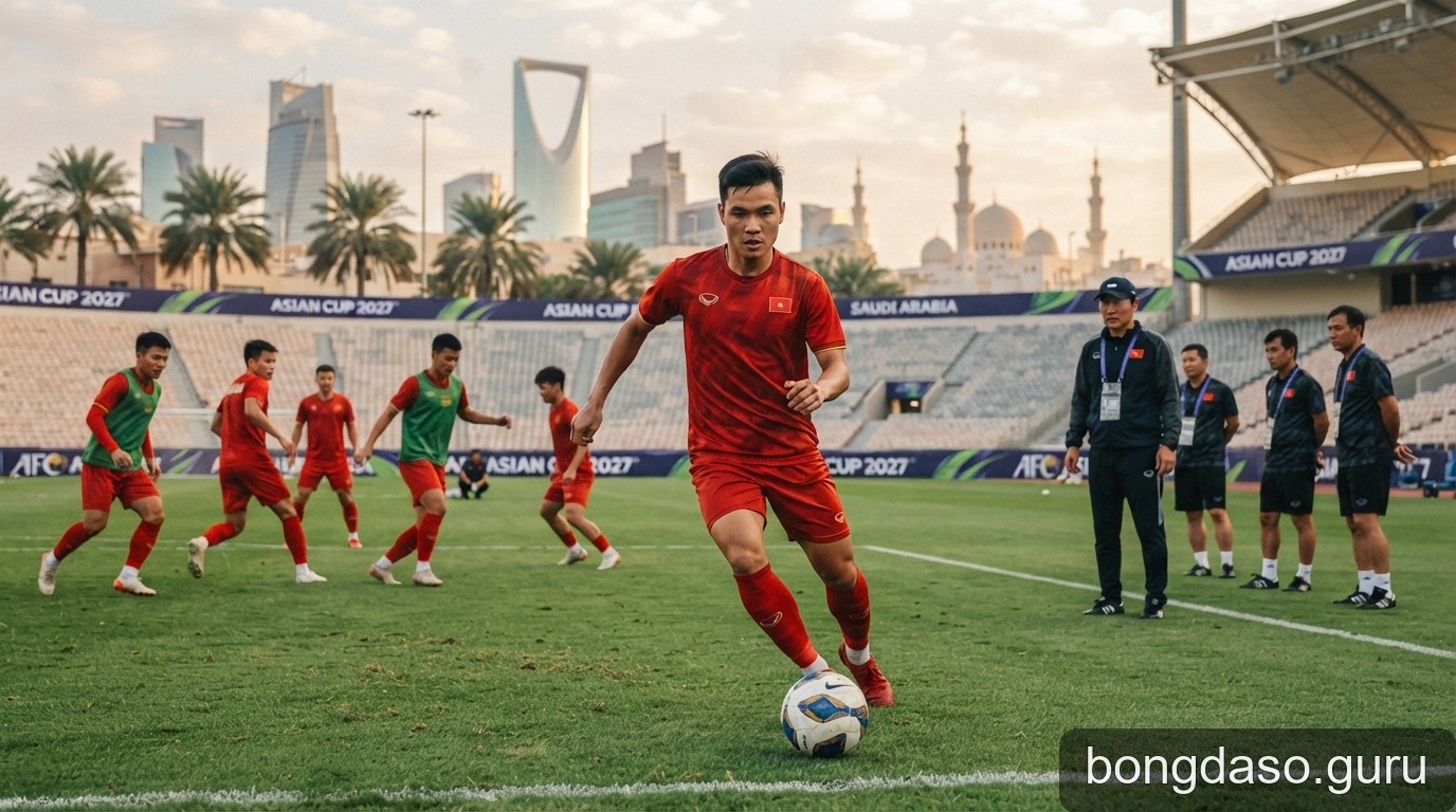 Asian Cup 2027: AFC chốt phương án tổ chức, tuyển Việt Nam sẵn sàng cho 'bảng tử thần'